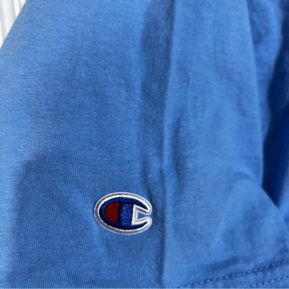 Champion T Shirt Short Sleeve Light Blue Size XXL - Picture 4 of 4